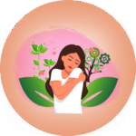 Ilustração de autoestima